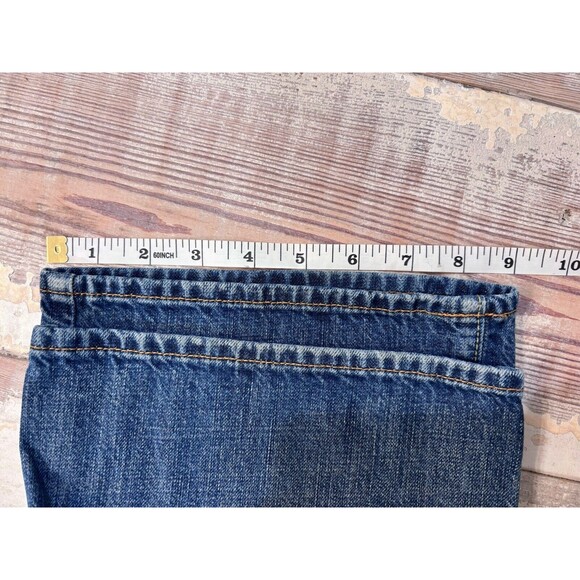 MENS HUGO BOSS MEDIUM WASH REGULAR FIT STRAIGHT LEG BLUE JEANS 33X32 - Picture 13 of 14